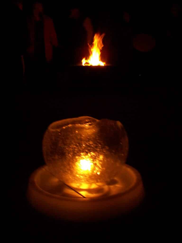 Praying in the dark