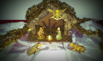 "Advent Nativity" photo by Julia Walsh FSPA