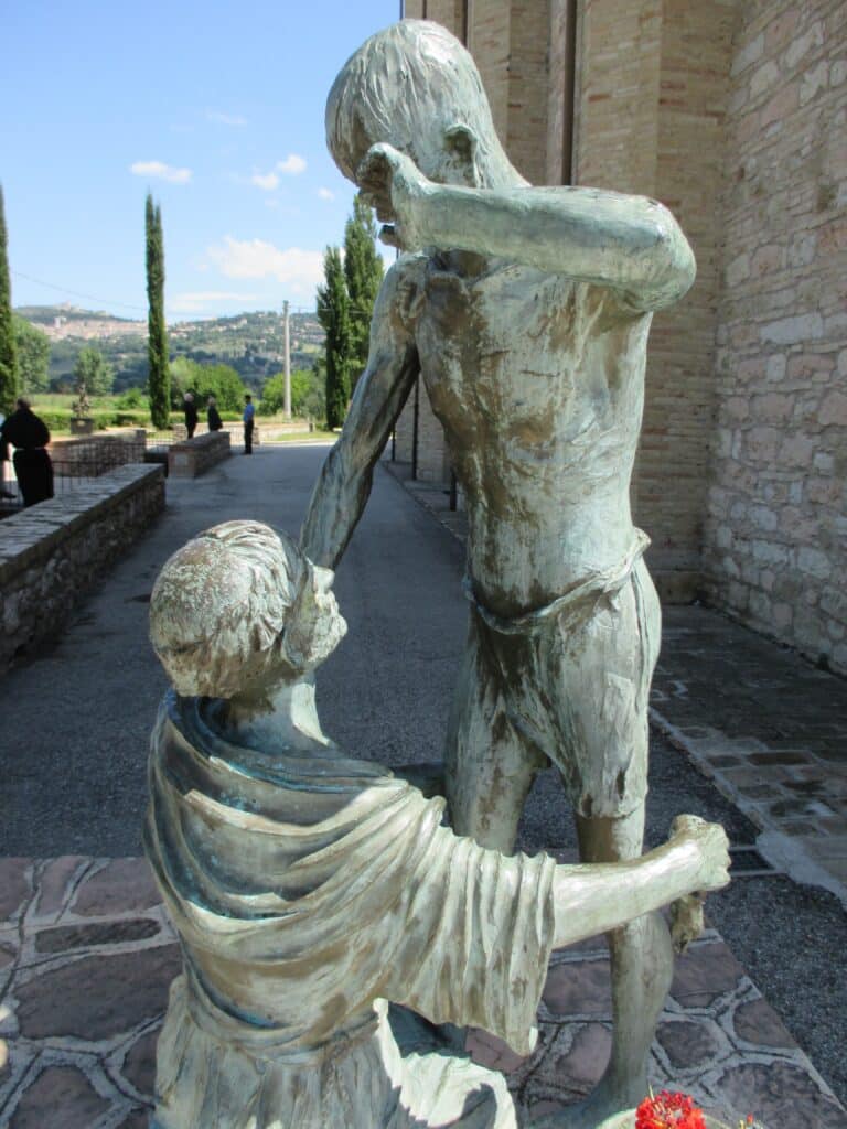 God make us poor and nonviolent like St. Francis