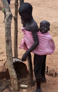 Ugandan baby, courtesy of Nicole Steele Wooldridge