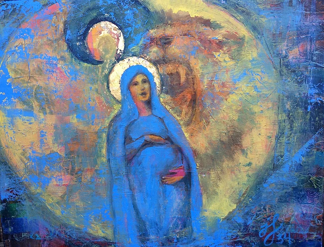 painting-Mary