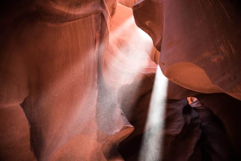 As dust