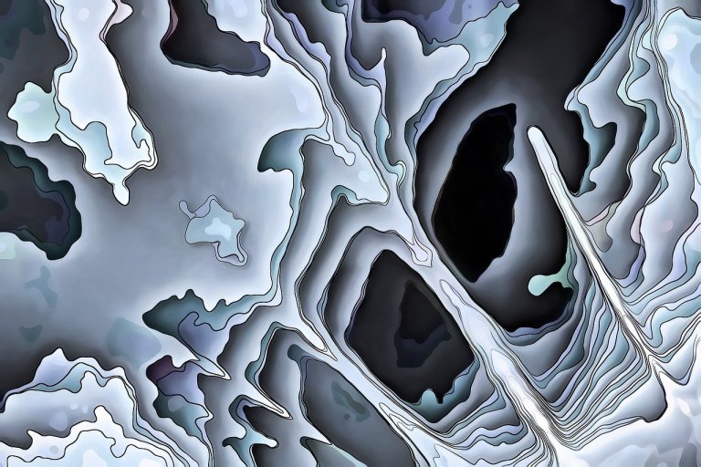 black and white abstract image